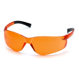 Pyramex S2540S Ztek Safety Glasses Orange Lens Orange Frame ANSI Z87+
