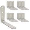 OMIDEAS 20 x Angle Bracket (60 x 60 x 16)
