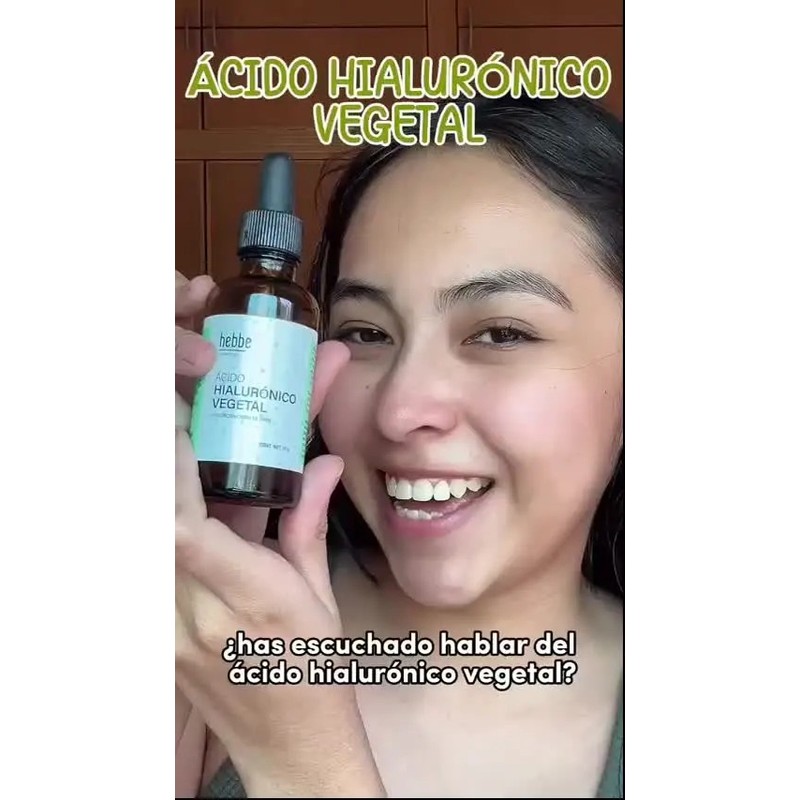 Acido Hialuronico Vegetal Líquido Puro Facial 50g