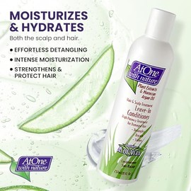 AtOne With Nature Leave-in Conditioner 8 oz. by One With Nature