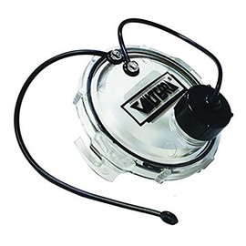 VALTERRA T1020-1CLR Waste Valve Cap - 3" with Capped 3/4" GHT, Clear, Bulk