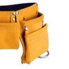 OFKP Children's Leather Tool Pouch, Kids Leather Working Tool Bag
