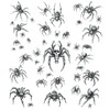Scary Crawling Spiders Set - Spiders Temporary Tattoos/Scary Spiders Costume
