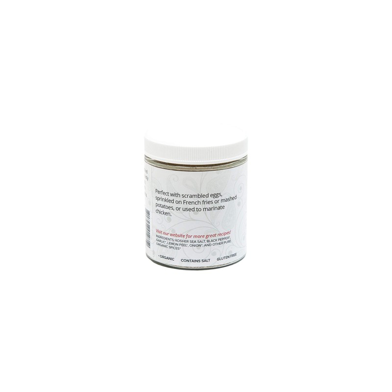 Organic Lemon Pepper Seasoning, for Vegetables/Meat/ Grilling/Chicken, With Salt 3.7