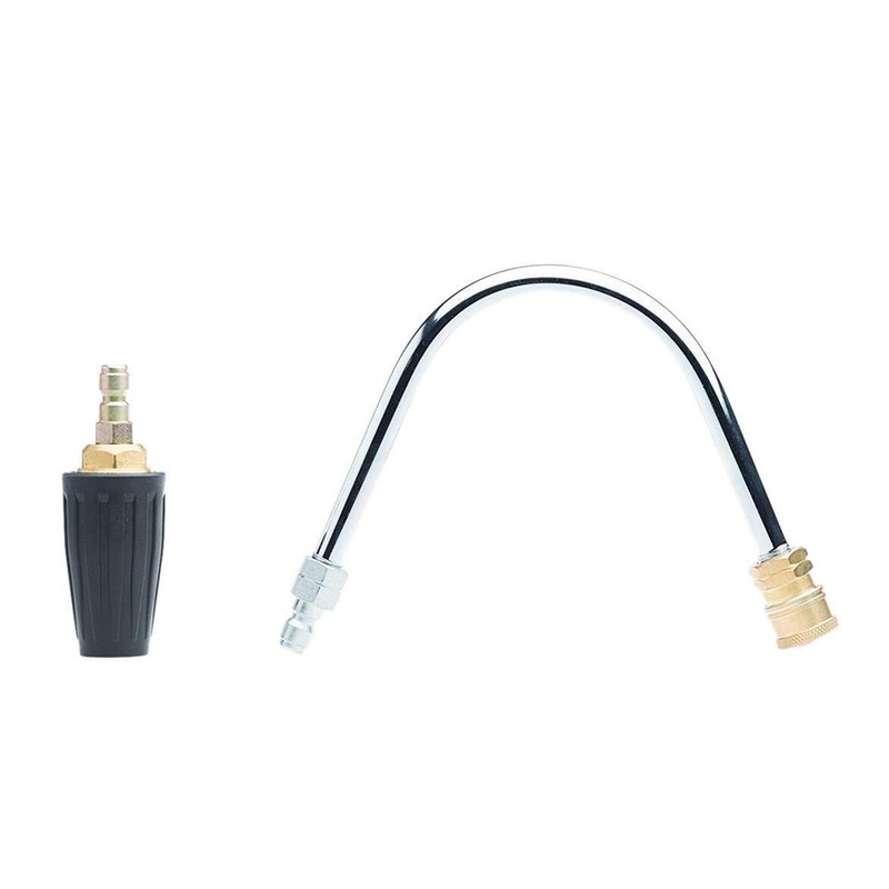 High Pressure Washer Accessories Kit: Gutter Cleaning Accessories + Rotary