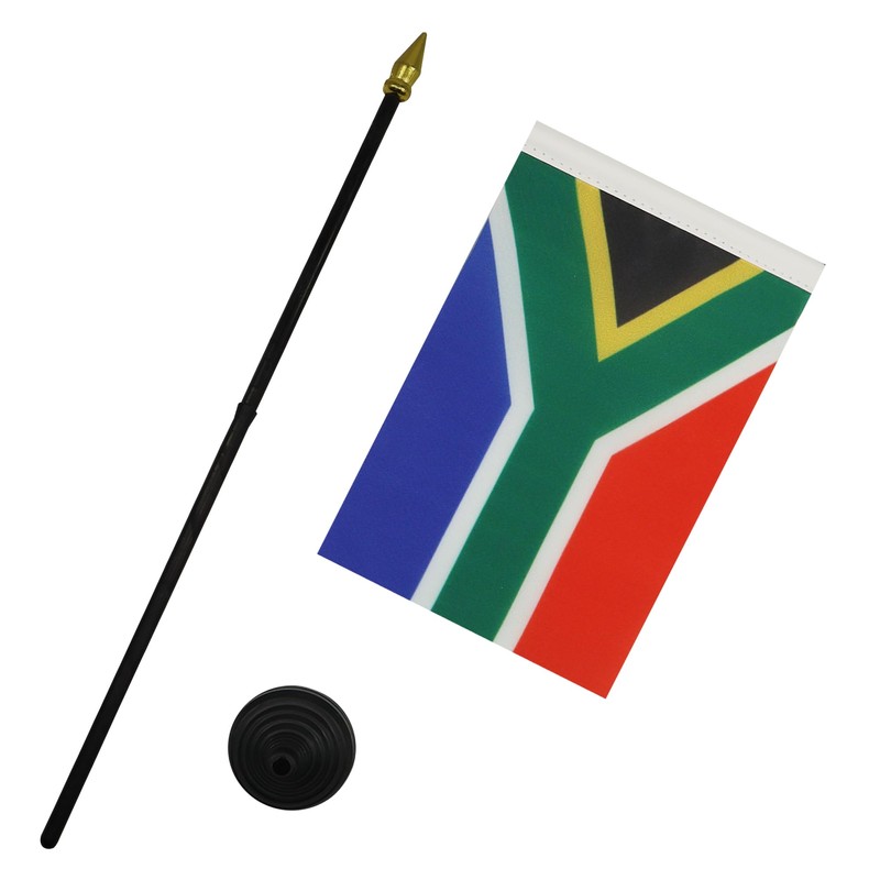South Africa Table Flag 4'' x 6'' - South African