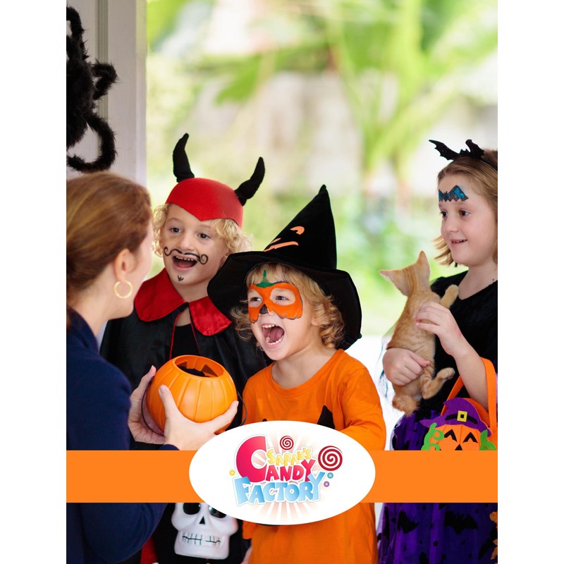 Sarah's Candy Factory Mini Eye Gummy Candy in Jar, 3