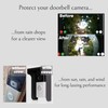 Universal Doorbell Rain & Sun Cover – Anti-Glare, Weatherproof Shield
