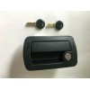 TriMark RV Door Lock 23738-01 Black Paddle Handle 2 Keys