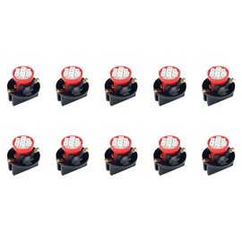HHZL 10 piezas T10 194 168 focos LED para luz de tablero, juego de focos LED para panel de instrumentos, con enchufe de bloqueo giratorio, focos de repuesto para interior del automóvil para luces de