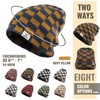 Clakllie Retro Skullcap Knit Cuffed Fisherman Beanie Warm Winter Cap