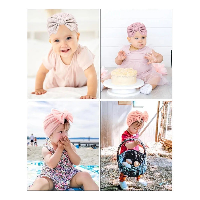 Para Gorritos Bebe Recien Nacido, Juego De 6 Gorros Para