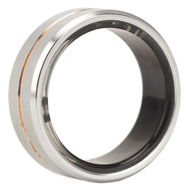 Smart Ring Silver Waterproof Remote Control Shooting Smart Health Tracker
