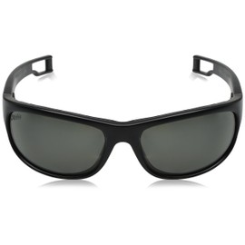 Hobie Men's Cruz-R-A010108 Polarized Oval Sunglasses, Satin Black, 64 mm