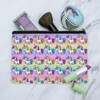Cute Kawaii Unicorns Pattern Makeup Cosmetic Bag Organizer Pouch