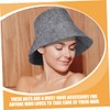 NOLITOY 2Pcs Felt Sauna Hat for Men Stylish Water Absorbing