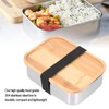Bento Lunch Box 304 Stainless Steel Secure Bento Boxes with