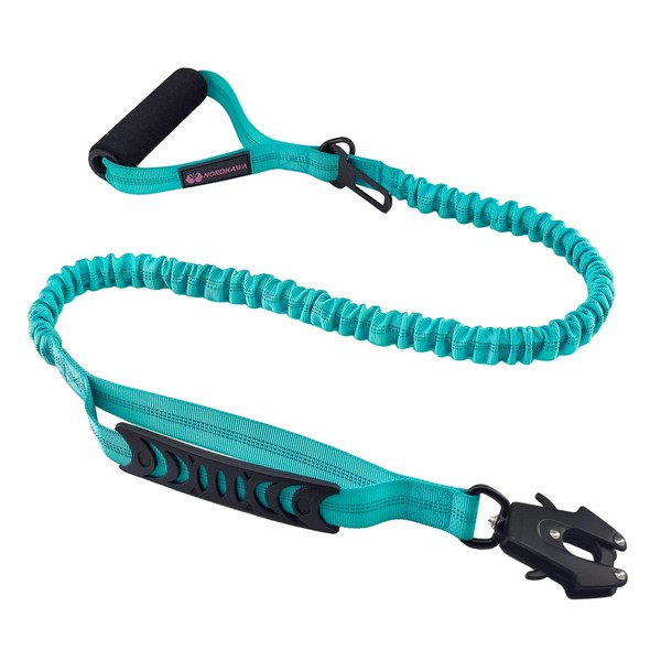 Tactical No Pull Dog Leash for Shock Absorption with Rotating