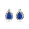 Gem Stone King 6.50 Cttw Juego de Pendiente Y Aretes