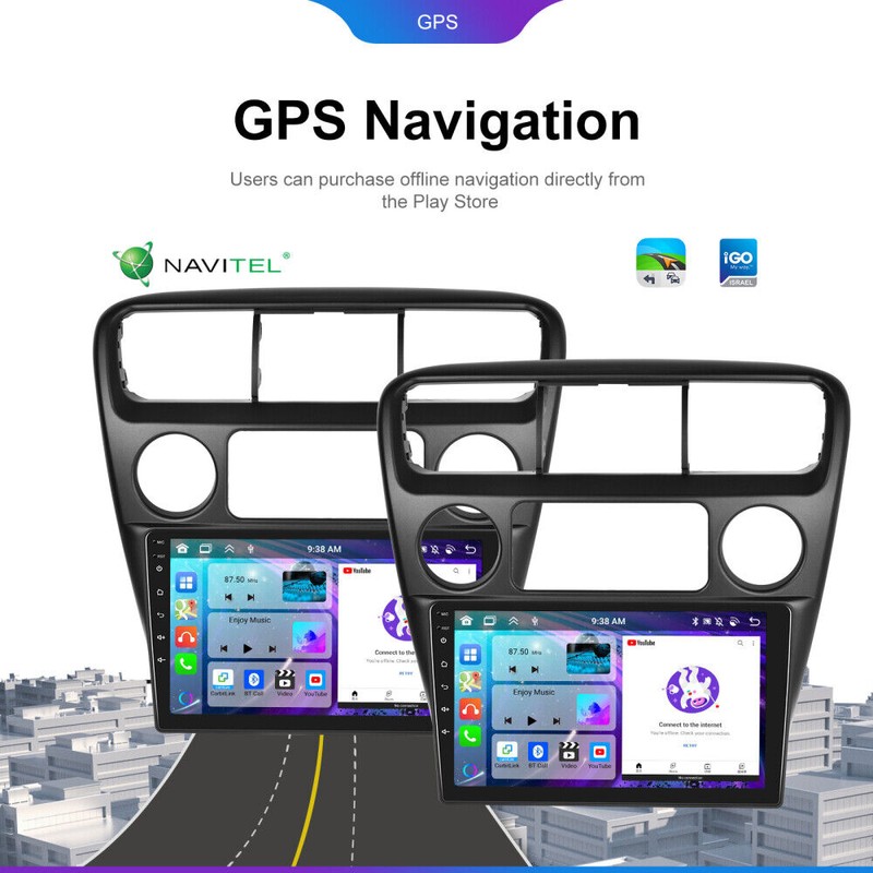 LeeKooLuu Apple CarPlay For Honda Accord 1998-2002 Car Stereo Radio