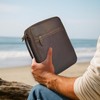 LEATHER VILLAGE Large Leather Bible Cover with Carry Handle &