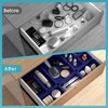 16 PCS Drawer Organizer Set, 4 Size Makeup Drawer Divider
