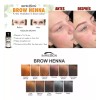 Impression Kit Henna Cejas Hd Tipo Microblading Semipermanente Tonos