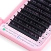 0.18 Individual Eyelash Extensions Faux Mink Salon Lash Tray C