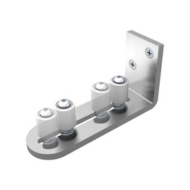 WOLFBIRD Adjustable Wall Door Bottom Guide Sliding Door Bottom Guide Stainless Steel