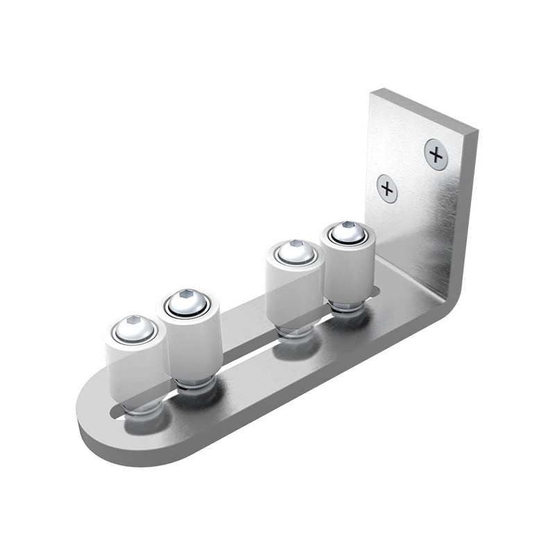 WOLFBIRD Adjustable Wall Door Bottom Guide Sliding Door Bottom Guide