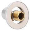 Shower Hose Connector, TOPINCN G1/2In Wall Elbow Mounted Bathroom Accessories