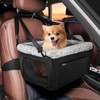 JOEJOY Deluxe Dog Booster Seat with Sturdy Metal Frame and