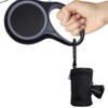 WOLMIK Dog Poop Bag Holder, Dog Poo Bag Holder with