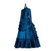 Ghosts Hetty Cosplay Costume Women's Medieval Renaissance Victorian Bustle Dress