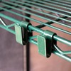 FUJIDENSO 8 Pack Wire Shelving S Hook (Green Expoxy), Connecting