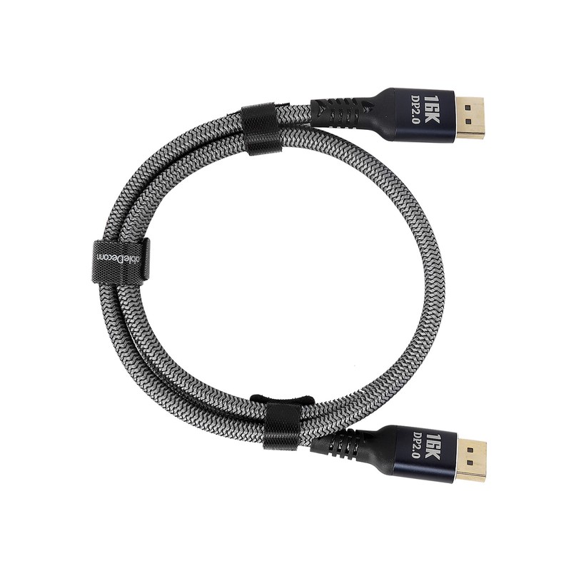 Displayport 2.0 Cable DVI HD Adapter Line 16K at 60Hz