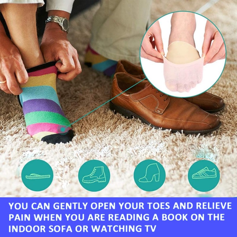 1 Pair Bunion Corrector Toe Splint Straightener Hallux Valgus Foot