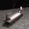 ChangWanna Frog Incense Holder Waterfall - Ceramic Cone Backflow Incense