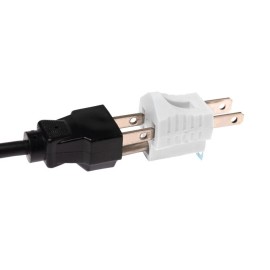 Projectpak 2 Prong to 3 Prong Grounded Outlet Converter Adapter with Polarized Plug - 4 Pak