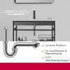 Schläfer 4395113 | Chrome ABS 1 1/4 Siphon, S-shaped Siphon