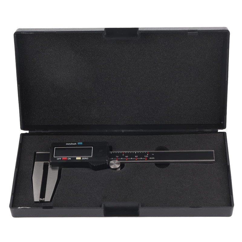 100mm Digital Brake Disc Caliper, Vernier Pointed Ruler Measuring Tool