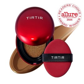 Tirtir Mask Fit Red Cushion Foundation Full Coverage Weightless Skin Satin Glow Finish Korean Makeup Beauty Tattoo Cover Buildable 45w Chestnut