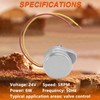 Zone Valve Control Synchron Motor 24V 50HZ 5RPM Compatible with