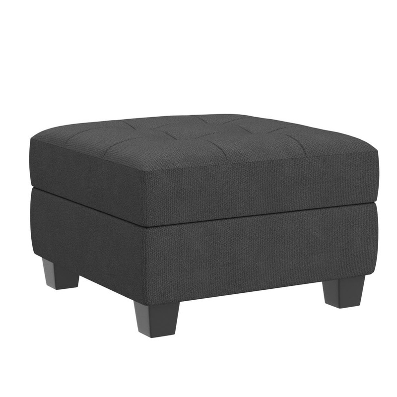 Belffin Ottoman Module with Storage for Modular Sofa Sectional Couch