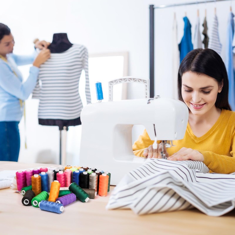 Tosnail 60 Rolls Sewing Threads Kit, 400 Yard per Polyester