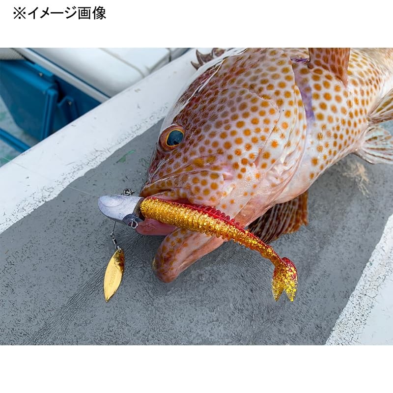 Xesta Shad Star 4.5" #W028KCBR Keimura Clear Blue Akalame
