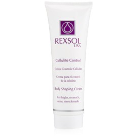 REXSOL Crema modeladora de cuerpo de control de celulitis | Refina visiblemente los contornos del cuerpo | Minimiza la apariencia esponjosa de la piel | Ayuda a evitar la aparición de estrías. 8 oz