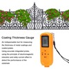 HW‑300S Coating Thickness Gauge Digital Backlight LCD Film Thickness Meter