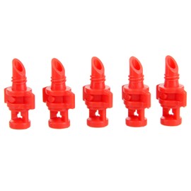 Hicello 100PCS 360 Degree Misting Nozzle Irrigation, Sprinklers Sprayer for Garden Irrigation System, Micro Sprayer Refraction Automizing Drippers