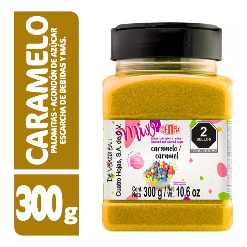 Deiman Caramelo Para Palomitas Y Algodón Sabor Caramelo 300 G.